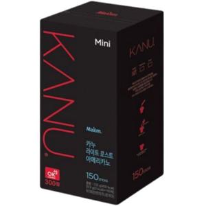 카누 미니 라이트 로스트 아메리카노 150T 커피 음료