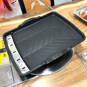 업소용고기불판 고기구이판 가정용구이팬 구이팬불판 삼겹살불판 사각고기불판