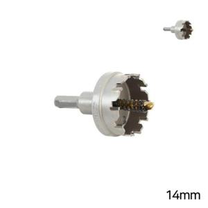 철판홀쏘 초경홀컷터 초경홀커터 홀캇타 홀커터날 초경 금속용 홀쏘 14mm