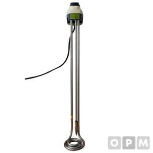 AB)우주전열 돼지꼬리히터1.5K스텐 400L