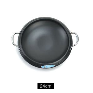 경질 곱창전골 냄비 24cm 오리불판 스끼야끼냄비 볶음팬