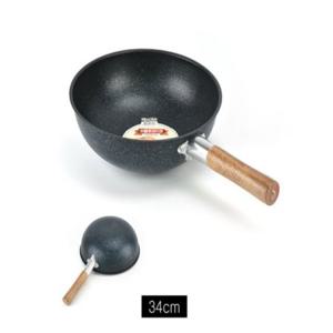 마블코팅 궁중팬 34cm 웍팬 볶음팬 튀김솥