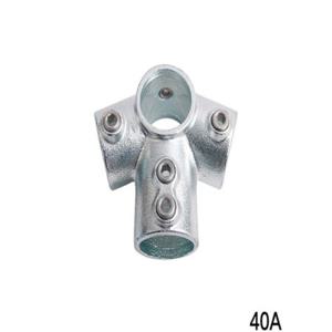 파이프클램프 191 40A 48.3mm 실버 파이프고정브라켓 파이프체결 파이프조임