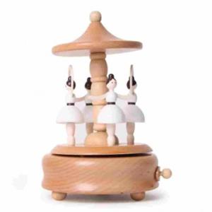 원목오르골 발레리나 수동오르골 원목장식품 오르골무브먼트 회전오르골 발레리나오르골