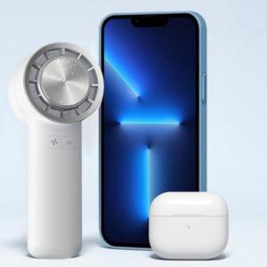 선풍기 초고속 거치 냉각 2000mAh 핸드폰 저소음 손