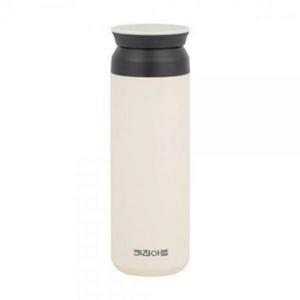 키친아트 스텐 텀블러 물병 휴대용 보틀 480ml 화이트