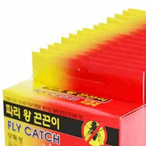 왕파리끈끈이 5P 20개입 포충기 파리잡이 파리트랩 파리잡기