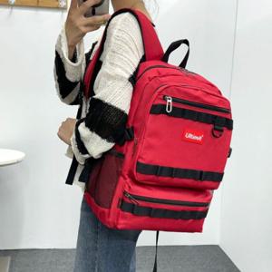 스트랩백팩 가벼운가방 남자백팩 여성천가방 트랜드백 UL3798 캐주얼백팩