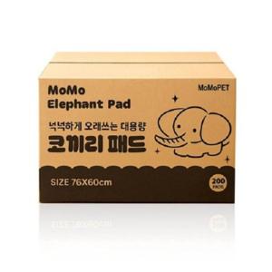 코끼리 초대형 애견패드 200매 레몬향 큰패드 대형패드 토일렛용품 화장실용품 큰강아지 패드 배변용품