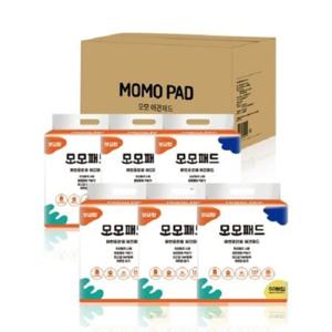 모모 배변패드 소형 50매 레몬향X6개(1박스)(장당30g) 애견 큰패드 대형패드 토일렛 화장실용품