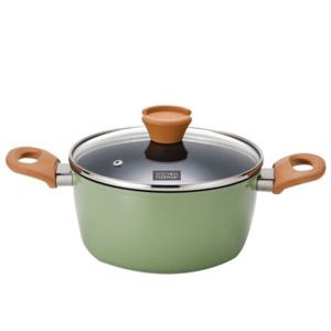 라면 인덕션 양수 냄비 18cm 그린 베일 찌게 전골냄비 샤브샤브 스텐 캠핑 국냄비
