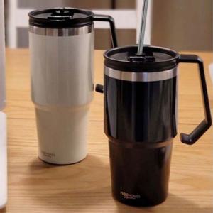 보냉 머그컵 보틀 블랙 750ml 데일리 텀블러 보온 물병 보온병 보냉병 사무실 학생