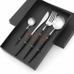 스테인리스 커트러리 4종 실버커트러리 수저포크세트