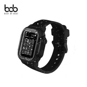 bob 애플워치 4세대 5세대 6세대 전용 워터프루프 방수 범퍼케이스 밴드 스트랩 40mm 44mm