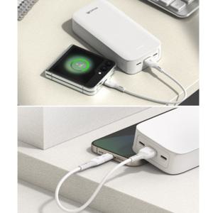 스마트폰충전기 30000mAh 보조배터리 간편사용 안전인증 갤럭시 S8플러스 S8