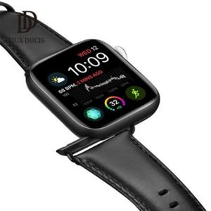 EAS Dux Ducis 워치 전용 데르미스 가죽 스티치 밴드 스트랩 시계줄 Apple Watch 8 울트라 7 SE 6 5 4세대