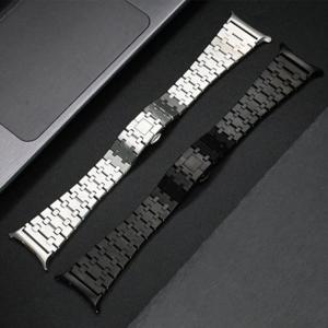 갤럭시워치8 클래식 46mm 오크 메탈밴드 스트랩 갤워치8 스테인레스 스틸 시