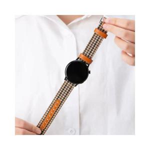 루미나D 캔버스 갤럭시워치7 스트랩 시계줄 가죽밴드 40 44mm