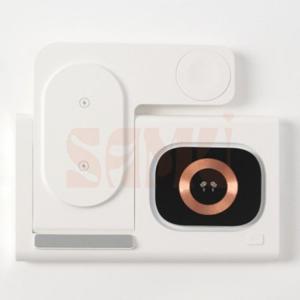 폴딩 3in1 애플용 고속 무선충전기 화이트 차량용휴대폰무선고속충전기 차량용거치대