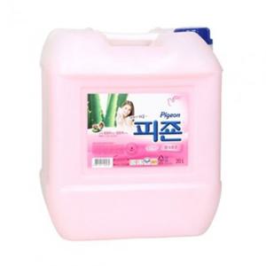 섬유유연제 피죤 핑크로즈 대용량 20L