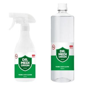 닥터메디 오리진 스프레이 손소독제 500ml+1000ml 20세트