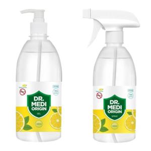 (향기) 닥터메디 오리진 겔+스프레이 손소독제 스위트레몬 500ml 30세트