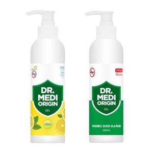 (향기+무향) 닥터메디 오리진 겔 손소독제 200ml 40세트