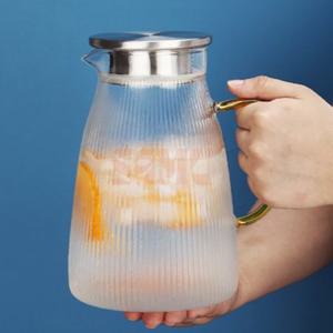 내열유리 물병 1.5L 투명물병 예쁜유리병