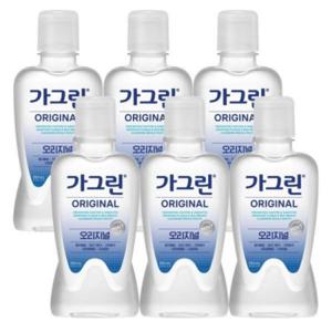 가그린 오리지날 구강청결제 250ml x 6개
