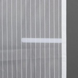 스트라이프 문 모기장 90x210cm 화이트