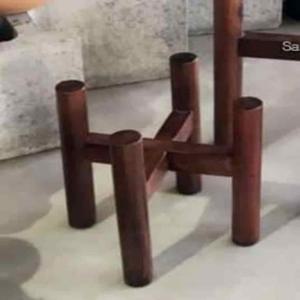 베란다화분선반 거실화분다이 화분선반대 원목 화분받침 200mm