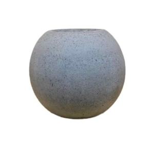 화분분갈이 거실화분 동그란화분 시멘트화분 테라조 볼원형 26x25