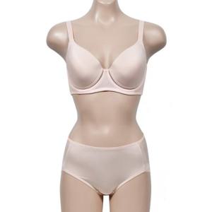 [비비안] 심플 베이직 풀컵 와이어 몰드 이중 날개 C컵 브라팬티세트0053pa