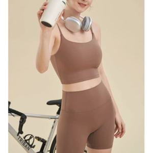 라이크라 스포츠브라 운동복 브라탑 노와이어 브라
