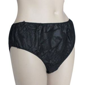 왁싱 아로마 마사지 일회용속옷 부직포 삼각팬티 블랙 100개