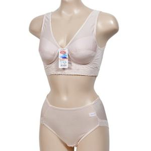 데일리 쿨 매쉬 인견 풀컵 스포츠 B컵 브라팬티세트 SN2107-0044