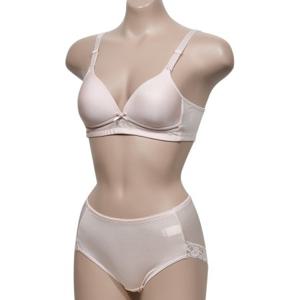 고퀄리티 풍기 인견 유기농 순면 여성 A컵 브라 팬티 세트 SN2203-0223