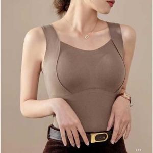 여성 여름 용 이너웨어 나시 캡 내장 일체형 캐미솔