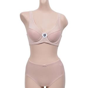 혜명잡화몰 (폭스)데일리 스타일 소프트 몰드 매쉬테잎 풀컵 보정 C컵 브라팬티세트 빅사이즈브라 여성언더