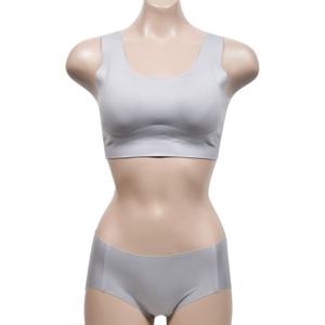 혜명잡화몰 (샤통)주니어부터 성인까지 자연친화적인 쥬라실원단 무봉제 스포츠 브라팬티세트 중학생스포츠