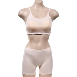 혜명잡화몰 시원한 촉감과 편안한 착용 인견 몰드 끈브라 사각팬티 세트 여성사각팬티 브라팬티세트 브라팬
