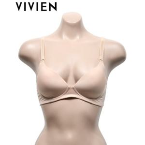 혜명생필품몰 (비비안)베이직 심플 기본 몰드 노와이어 A컵 브라 여성브라 노와이어노후크브라 여자편한속