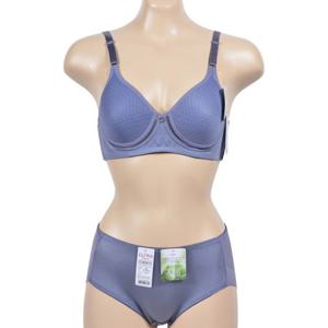 혜명잡화몰 (크리비아)인견소재 풀컵 노와이어 B컵 브라팬티세트 몰드 인견원단 편한속옷 여성속옷세트 노