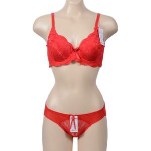 혜명생필품몰 (망고슈슈)(ST41606)고급 레이스 풀컵 몰드 D컵 브라팬티세트 여성삼각팬티 여자드로즈 여성