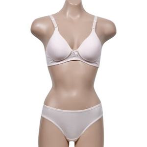 혜명생필품몰 편안하게 몸에 잘 핏되는 데일리한 여성 몰드 A컵 팬티 세트 홑겹브라 풀컵브라 큰가슴브라