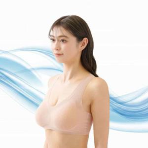 일본 직수입 에어핏 노와이어 브라 베이지 학생브라 베이직브라