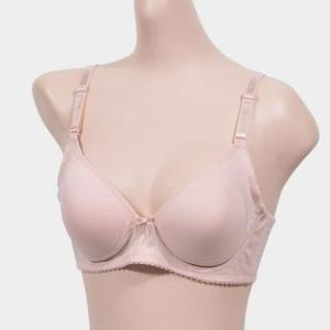 BR7100B 컬러 리본 3/4컵 노와이어 몰드 브라 B컵 리본브라 몰드브라