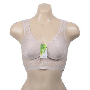 혜명마트 천연섬유 인견 플라워 쟈가드 망사 풀컵 몰드 런닝형 B컵 스포츠브라 브라렛 노와이어속옷 여성브
