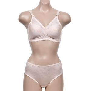 혜명마트 인견 풀컵 노와이어 부직포 브라 팬티 세트 쿨링브라 속옷세트 여름속옷 여성속옷 풀컵브라