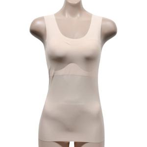 혜명마트 매끄러운 체형과 촉감 레이온소재 프리컷팅 여성 무봉제 브라런닝 무봉제브라런닝 브라캐미솔 인